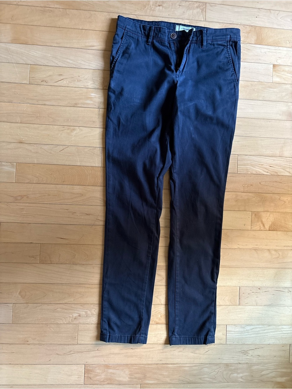 Men's Slim Navy Chino Pants 29W 32L